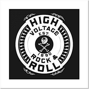 High voltage rock'n'roll Posters and Art